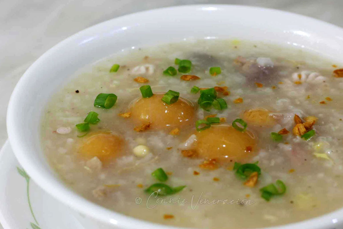Chicken arroz caldo