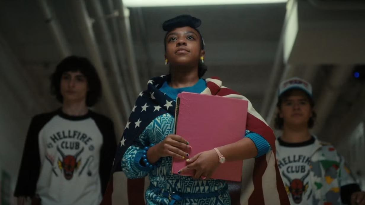 Erica Sinclair (Priah Ferguson) in Stranger Things, Season 4 | Image credit: Netflix