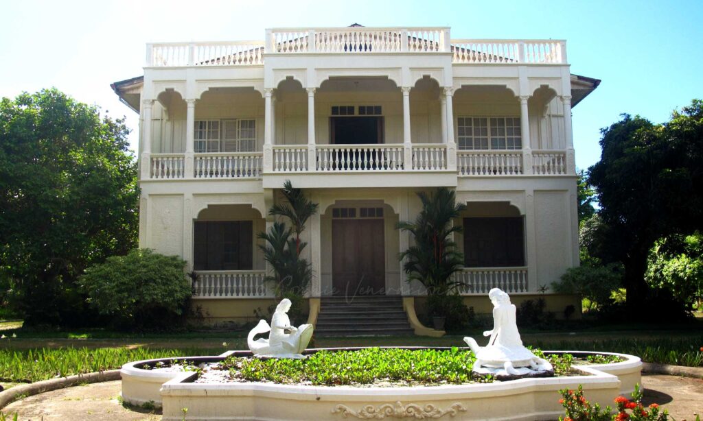 Gaston Mansion, the ancestral house in Hacienda Rosalia in the municipality of Manapla