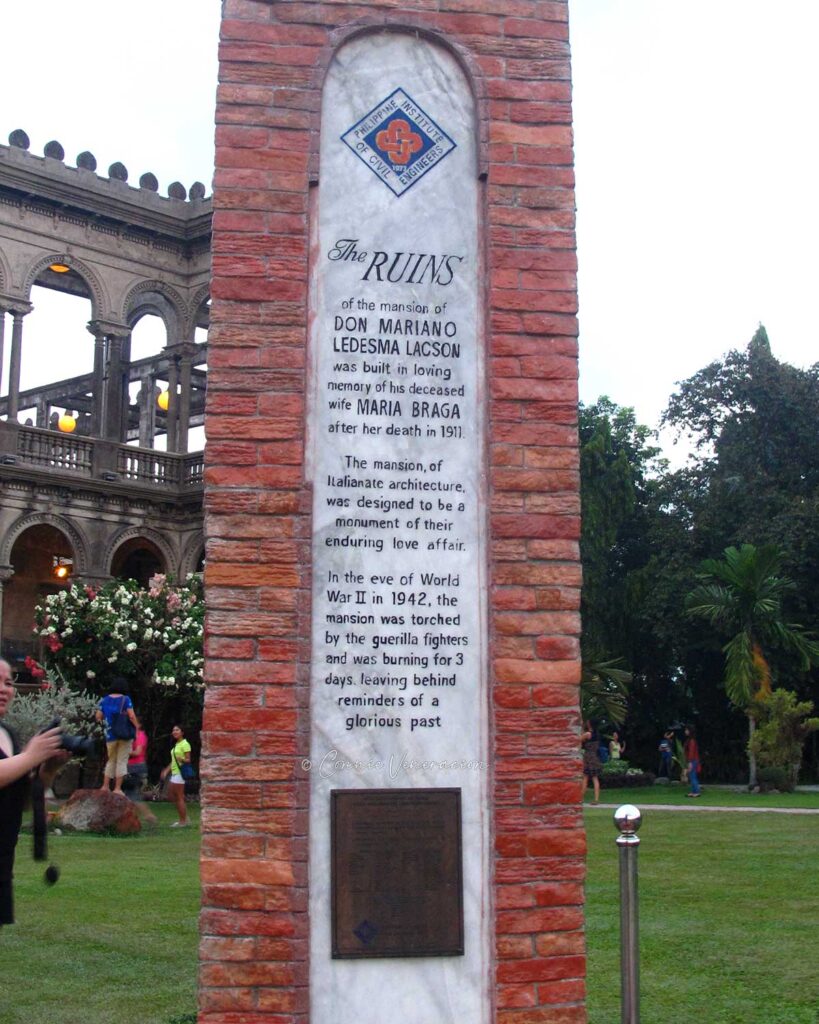 The Ruins in Talisay City, Negros Occidental, Philippines