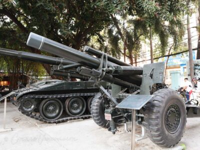 Tanks at the War Remnants Museum, Ho Chi Minh City